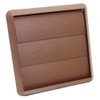 Kair Brown Gravity Grille 155mm External Dimension with 100mm -