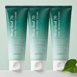 Mediflower Houttuynia cordata 70 daily moisture cream 120ml - 3. Houttuynia cordata 70 daily moisture cream x 3 / 메디플라워 어성초 70 데일리 수분크림 120ml - 3.어성초 70 데일리 수분 크림x3개