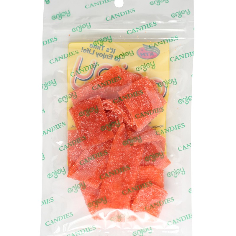 Enjoy Li Hing Strawberry Sour Belts (2.5 ounce)