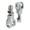 Riloer 2x Footrest Support Mount Clevis Compatible with Harley Most