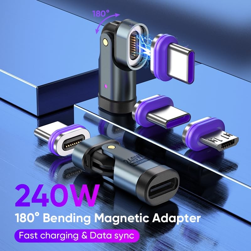 HiEmbedLogic Magnetic 240W Super Fast Charging 48V/ 5A and Data