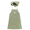 Ocean & Ground Stylish Kids Apron and Triangle Set, khak,