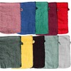 Unbekannt Pack of 10 Terry Cloth Wash Mitts Plain /