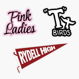 Grease Iconic Pack Bumper Sticker Window Vinyl Decal 5"