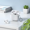 Meliya Clear Cover for AirPods 4 Case, Soft TPU Shock