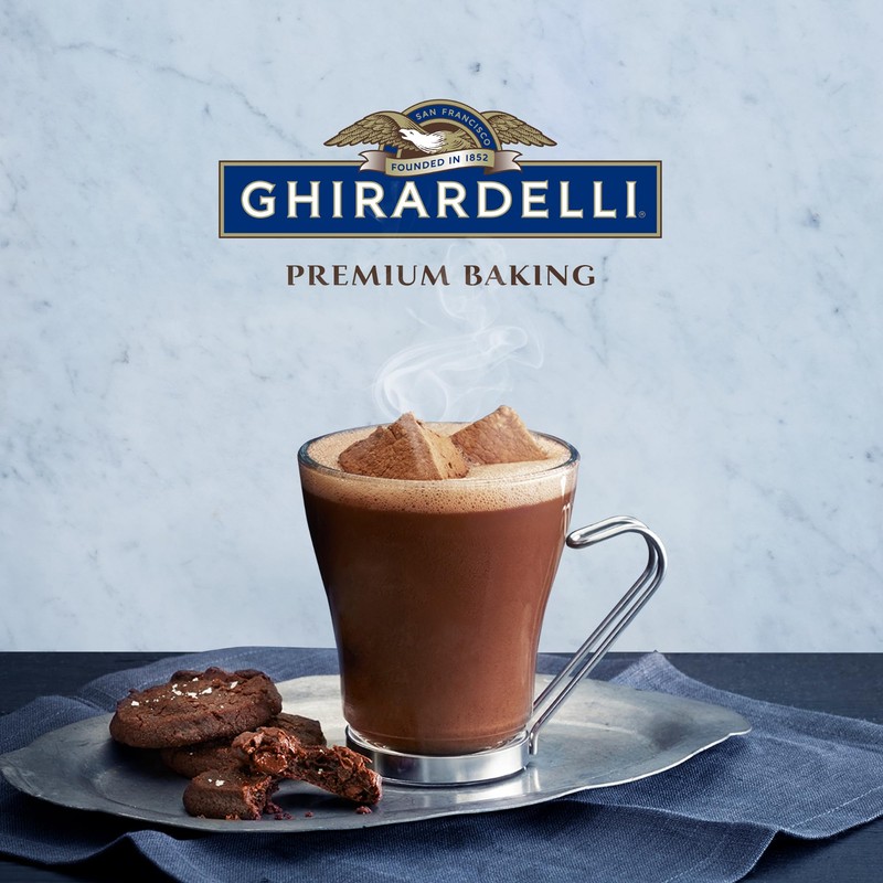 Ghirardelli Hot Cocoa Mix Mocha 10.5 oz Bag Pack 6
