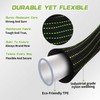 30ft Lightweight Flexible Garden Hose,Non-Slip Handles,Non-kink Hose,Aircraft Alloy Brass Plated