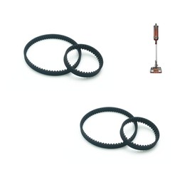 Replacement Belts for Shark APEX UpLight Lift-Away DuoClean Vacuum, Compatible with Models LZ600,LZ601,LZ602,LZ602C (4 Belt)