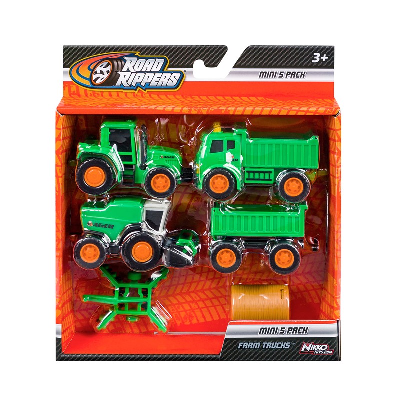 Nikko 20384 Set Mini Farm Vehicles