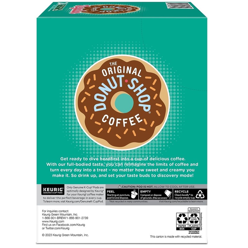 The Original Donut Shop Regular Keurig Single-Serve K-Cup Pods, Medium