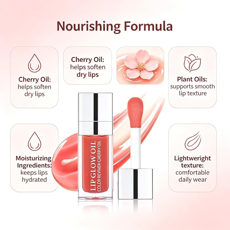 Bluemega Plump Lip Glow Oil Aceite Labial Hidratante,12#