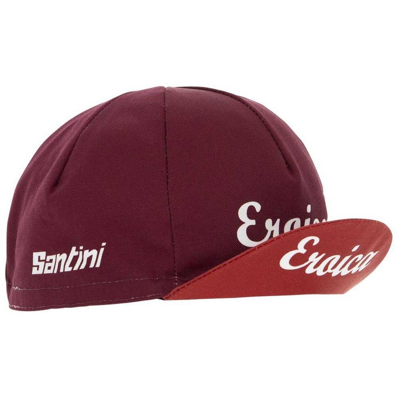Santini 8050703206010 Bordeaux Cap Eroica Cycling Cap
