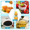 Honeydak 16 Pack Bear Straw Honey Cup for Baby 8