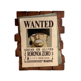 Plastoy - One Piece Money Box: Wanted Zoro