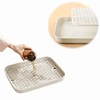Eabdice Multifunctional Drain Board, Double Layer Drip Tray, Drainer with
