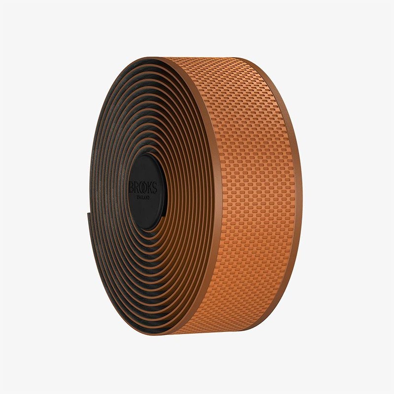 BROOKS Cambium Rubber Bar Tape, Orange Rubber Bar Tape, Comfortable