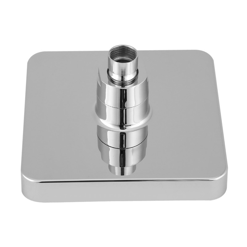 6 Inch Square Rain Shower Head LED Light 3 Color