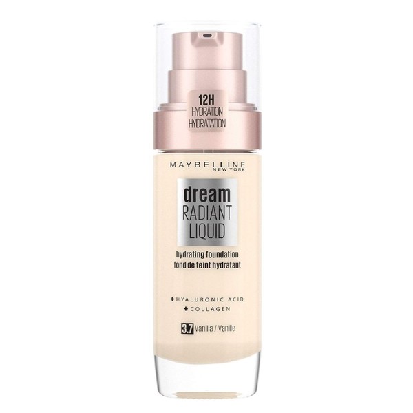 Maybelline New York Make-Up, Dream Radiant Liquid Make-Up, Liquid Foundation,