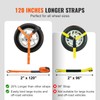 VEVOR Car Tie Down Straps Kit, Lasso Style 2" x