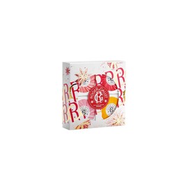 Roger & Gallet Wellbeing Soaps Collection Fleur de Figuier Soap, 50gr & Gingembre Rouge Soap, 50gr & Bois d'Orange Soap, 50gr & Rose Soap, 50gr