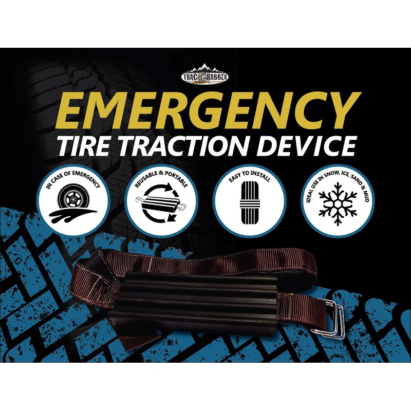 TRACGRABBER Tire Traction Device for Oversized Tires on Trucks/SUVs, Set