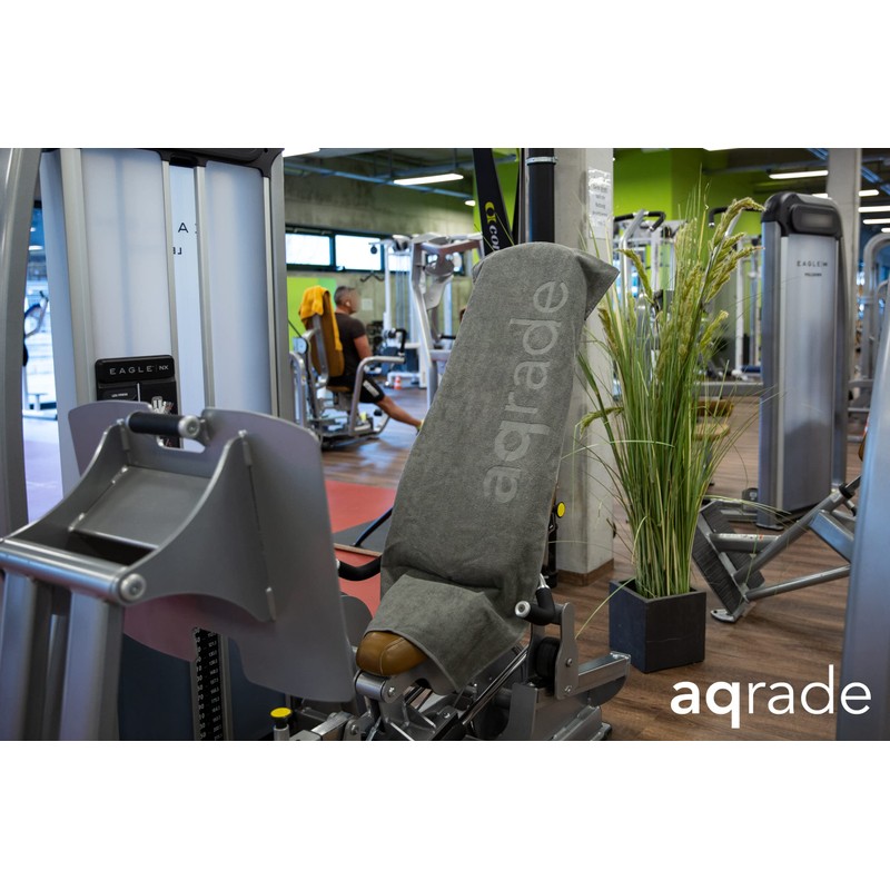 aqrade Sports Towel Fitness Towel with Fixation 120 x 50