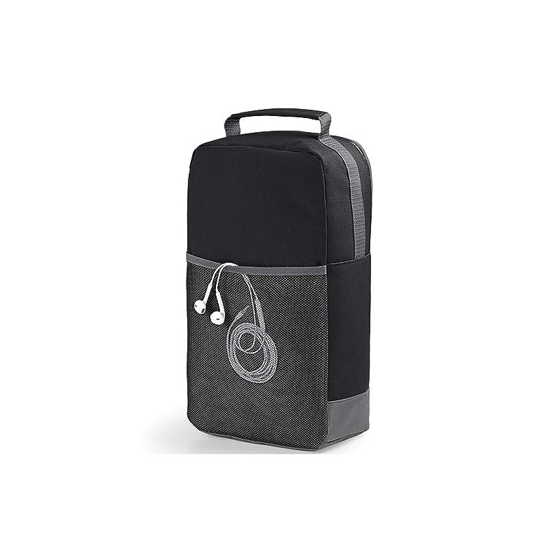 Dad's Golf Shoe Bag - Custom Sports Bags, Black