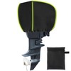 600D Heavy Duty Waterproof Outboard Motor Cover,Fade and Crack Resistant