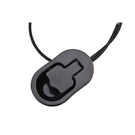 FR Metal Flapper Recliner Handle and Cable, 31", S Tip, 3 1/8" Exposed Wire