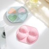 2 Pcs Nonstick Cupcake Baking Pan with 4 Cavity Design,