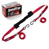SpeedStrap Motorcycle Handlebar Tie-Down Straps with Dual Cam-Locks - Protective