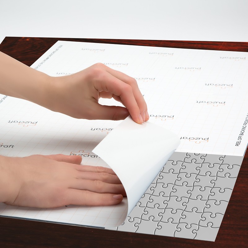 Puzcraft Puzzle Saver Adhesive Sheets (24 Sheets) Easiest Alternative to