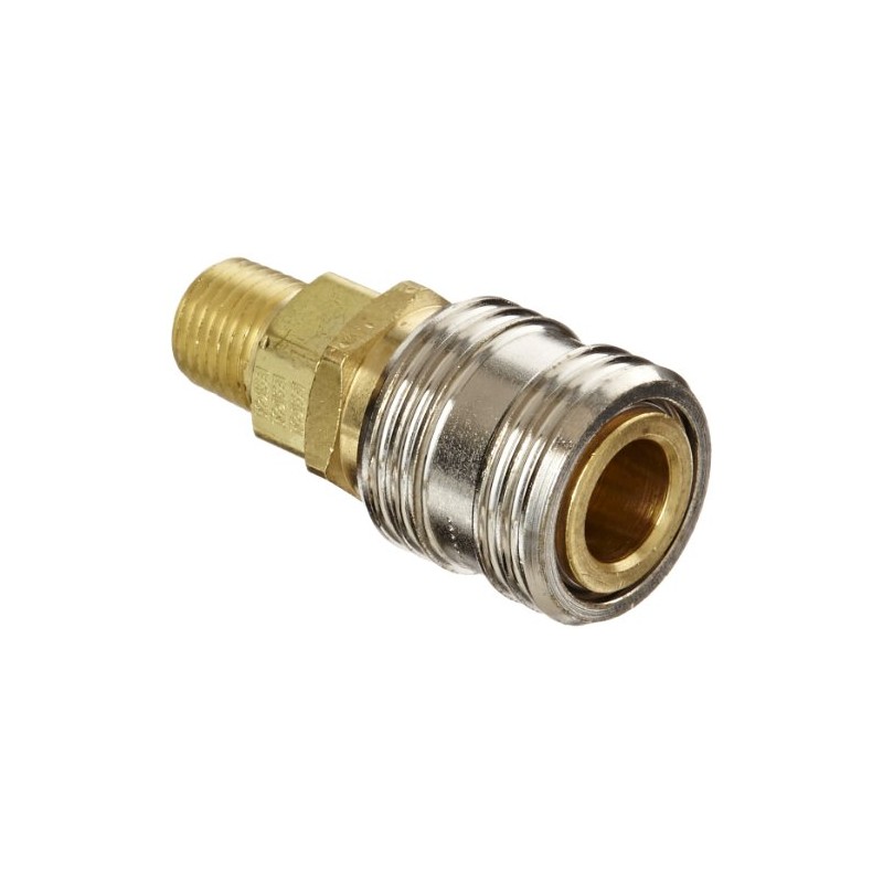 Eaton Hansen 1100 Brass 1000/400/500 Series, Industrial Interchange, Coupler Socket,