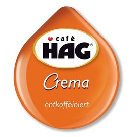 Tassimo Cafe HAG Crema Decaffeinated (pack of 2)