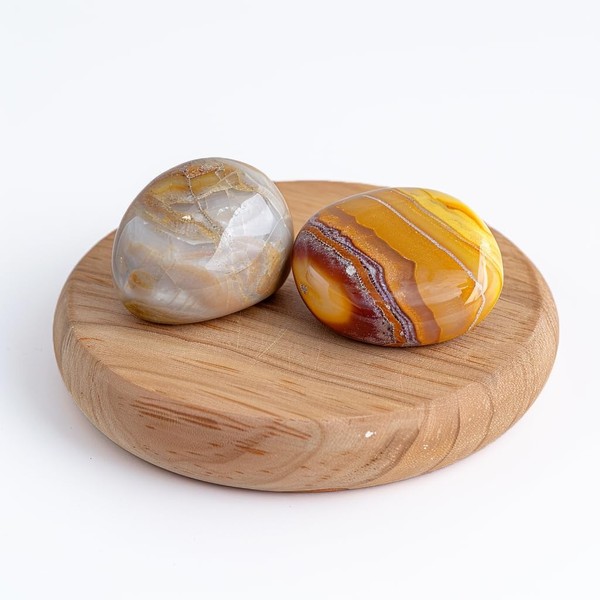 SigMntun SigMntun Polished Crazy Lace Agate Crystal Stones - 2