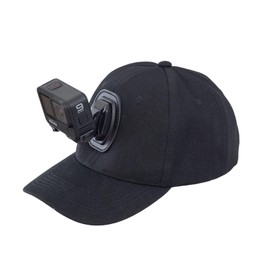 Riblind Camera Mount, Cap, Action Camera, Accessories, Hat, Travel, Climbing, Hiking, Video Recording, Motion Camera, Hat, Eye Camera Hat, Adjustable 22.0 - 22.8 inches (56 - 58 cm), Eye Camera Hat,