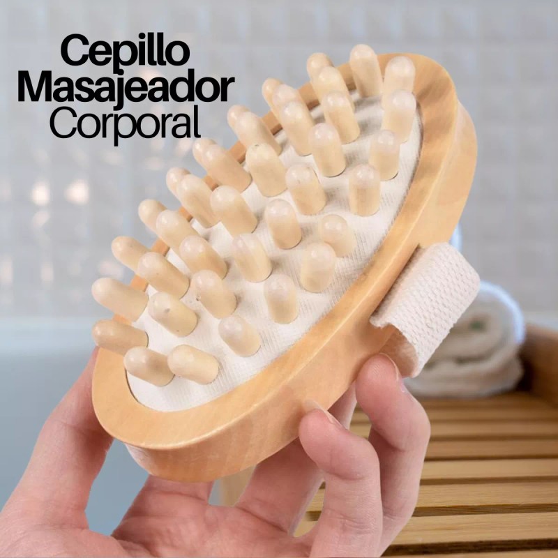 Veraly Set 3 Cepillos Exfoliantes Corporales Mejoran Circulación Fu