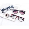 HAPJOYS Reading Glasses Men Women Wood Grain Pattern Readers +0.5