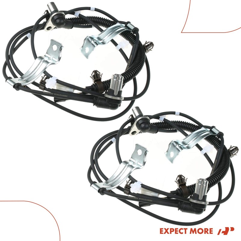 A-Premium ABS Wheel Speed Sensor Compatible with Chevy Models -