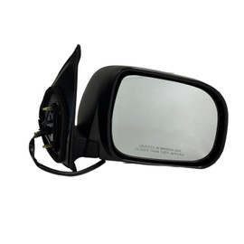 CEYGXICE Passenger Side Mirror Replacement Compatible with 2005-2011 Toyota Tacoma Powered Adjustment, Manual Folding, Convex Glass Black, OEM TO1321203