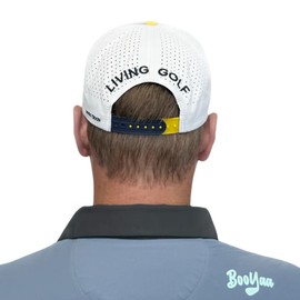 BOOYAA Golf Hat Lifestyle Edition | Breathable UVA and UVB Protective Mens Golf Hat | Snap Back Hat | Funny Golf Hats Men