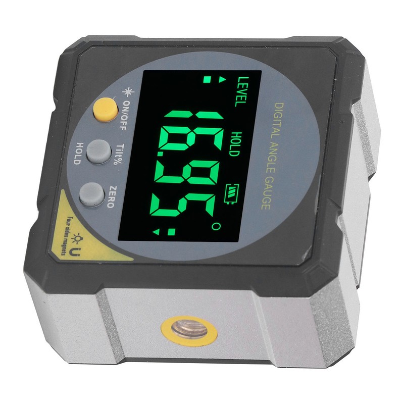 Black LCD Angle Finder Backlit IP54 Waterproof Digital LCD Screen