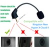 3.5mm Replacement Microphone, Detachable Mic Compatible With New Hyper X