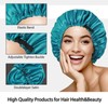 NVNAN Silk Bonnet for Sleeping Women,Adjustable Satin Bonnet for Women