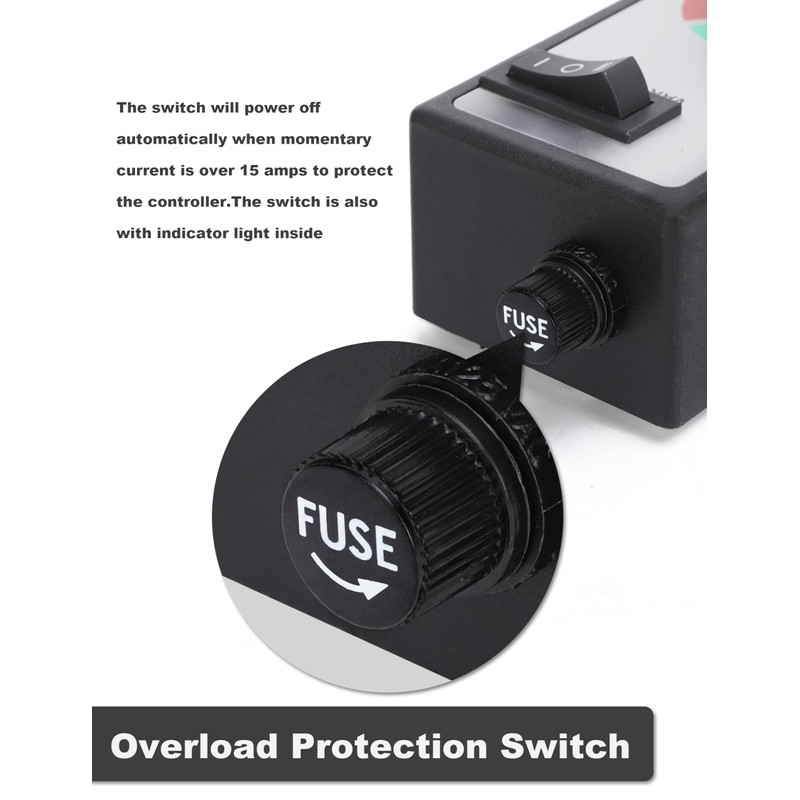 Fan Speed Controller, Variable Speed Switch Controller Adjuster Electric Motor