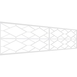 Ekena Millwork WPKP12X01X47HSN Wainscot Paneling, White