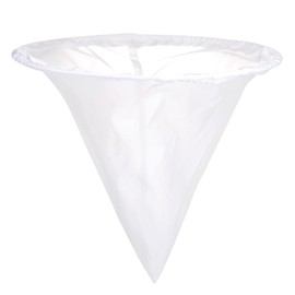 sourcing map 400 Mesh Paint Filter Bag 11.8" Dia Cone Shape Nylon Strainer for Filtering Paint, Gasoline, Fuel, Home Brewing
