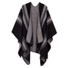 Warm Shawls And Wraps Open Front Cardigan Elegant Solid Color