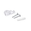 Drapery Hardware Roman Shade Safety Cord Guides Tensioner -Clear(Four)