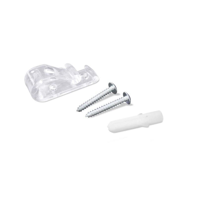 Drapery Hardware Roman Shade Safety Cord Guides Tensioner -Clear(Four)
